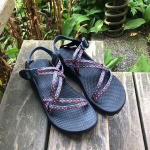 Chaco Sandals W8 Patterned Double Strap